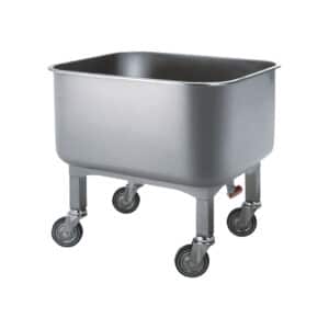 Carrinhos em aço inoxidável